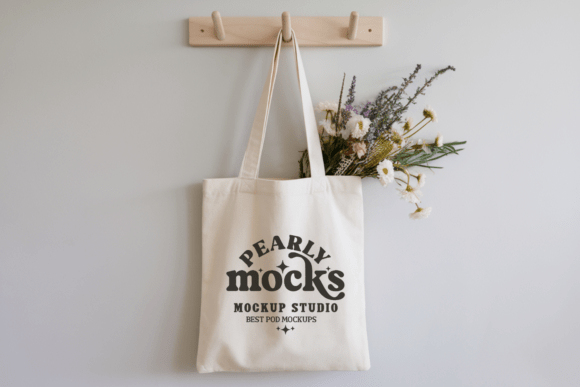 Download Boho Tote Bag Mockup, Tote Bag Mockup 33 - Premium Resources