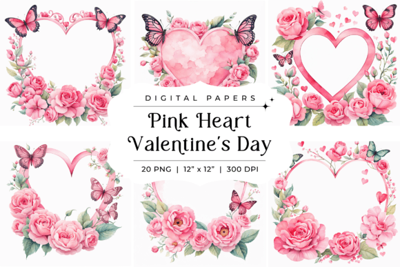Download Pink Heart Valentines Day Background - Heart valentines day Collection