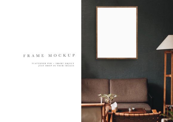 Download Frame Mockup #1924, Portrait Frame - Premium Resources